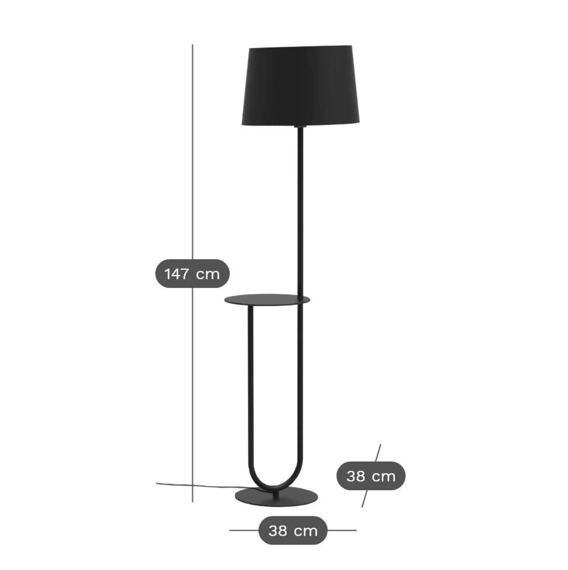 Lampadaires>Camif ALUMINOR Lampadaire Duo