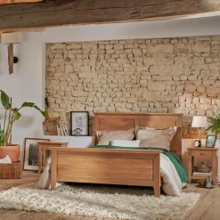 Lampes À Poser>Camif ALUMINOR Lampe à poser Quatro Up - Chêne clair