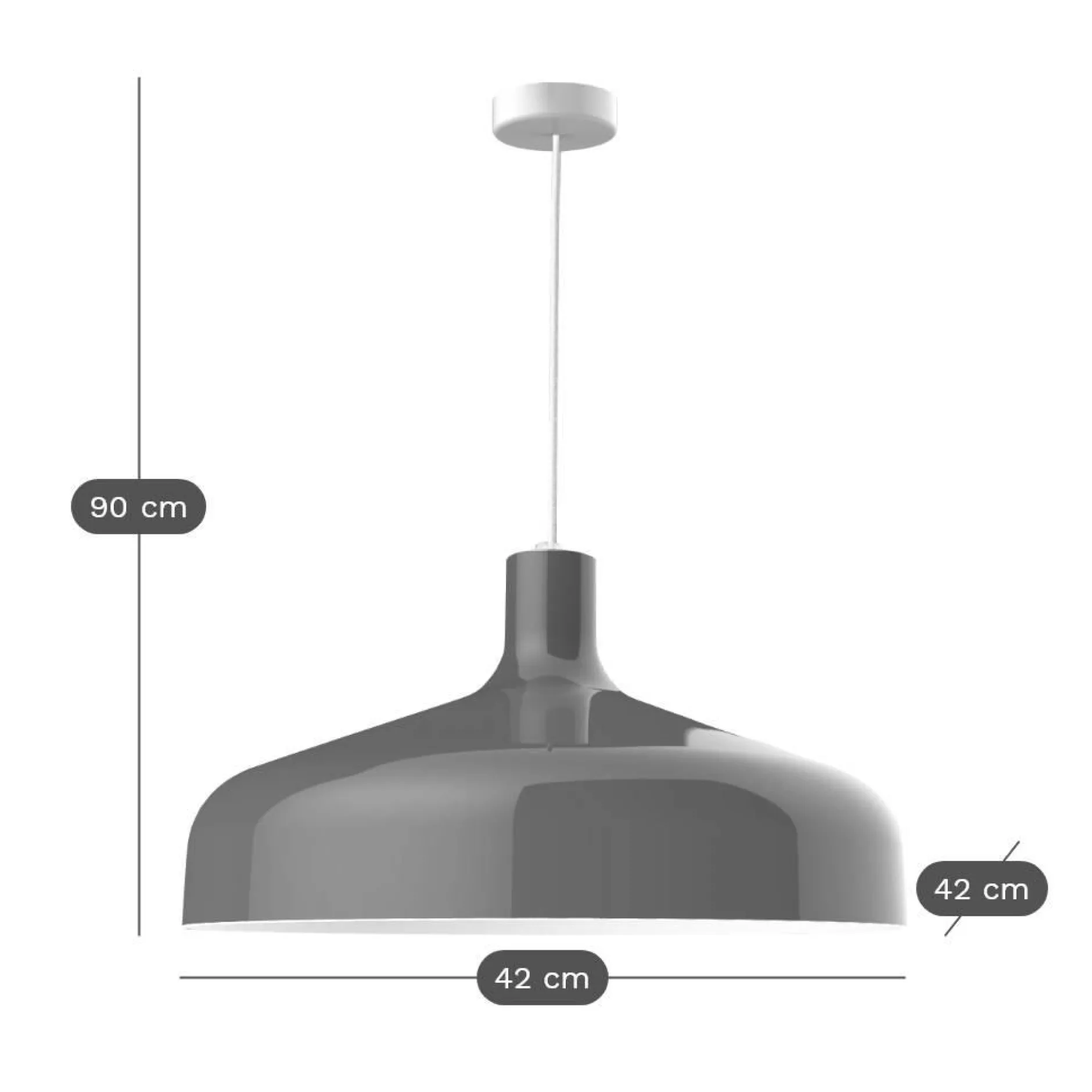 Suspensions>Camif ALUMINOR Suspension Brasilia - Noir