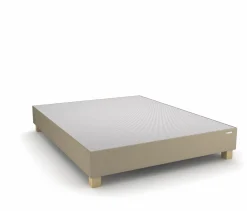 Sommiers 140 X 190 Cm|Sommiers 160 X 200 Cm>Camif ANDRE RENAULT Sommier tapissier 20 cm et pieds 10 cm Canopée - 140 x 200 cm