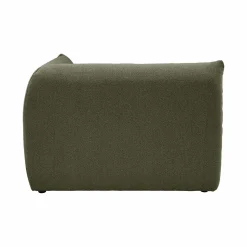 Canapés Modulables></noscript>Camif Angle droit pour canapé modulable tissu Pixel - Vert Mousse