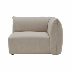 Canapés Modulables></noscript>Camif Angle droit pour canapé modulable tissu Pixel - Naturel