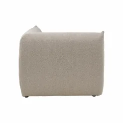 Canapés Modulables></noscript>Camif Angle droit pour canapé modulable tissu Pixel - Naturel