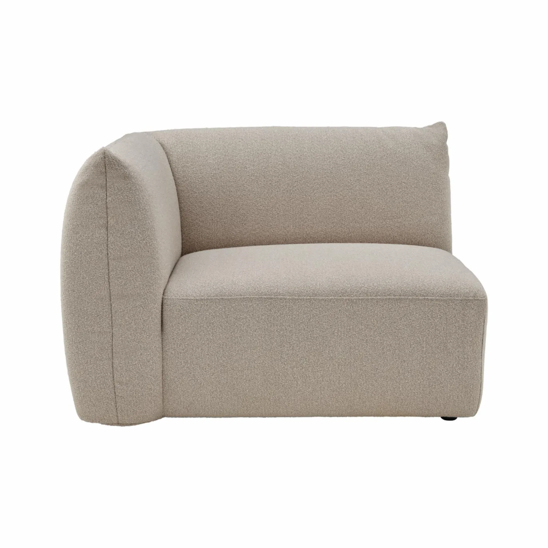 Canapés Modulables>Camif Angle gauche pour canapé modulable tissu Pixel - Naturel