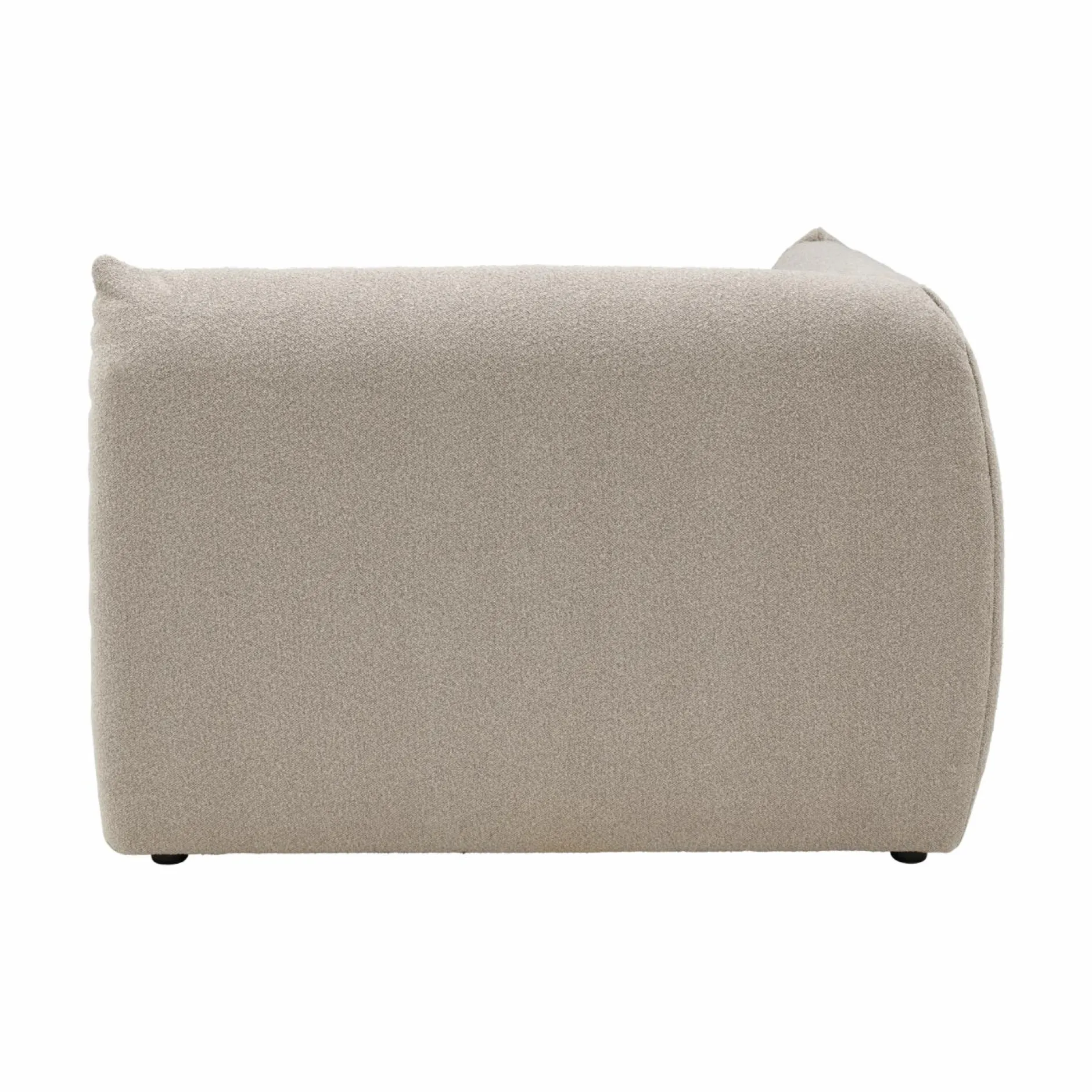 Canapés Modulables>Camif Angle gauche pour canapé modulable tissu Pixel - Naturel