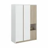 Armoires|Armoires Et Dressing>Camif Armoire 4 portes décor bois Palerme
