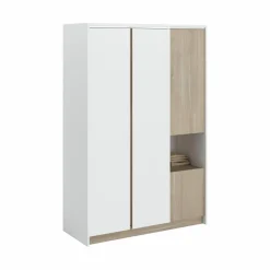 Armoires|Armoires Et Dressing>Camif Armoire 4 portes décor bois Palerme