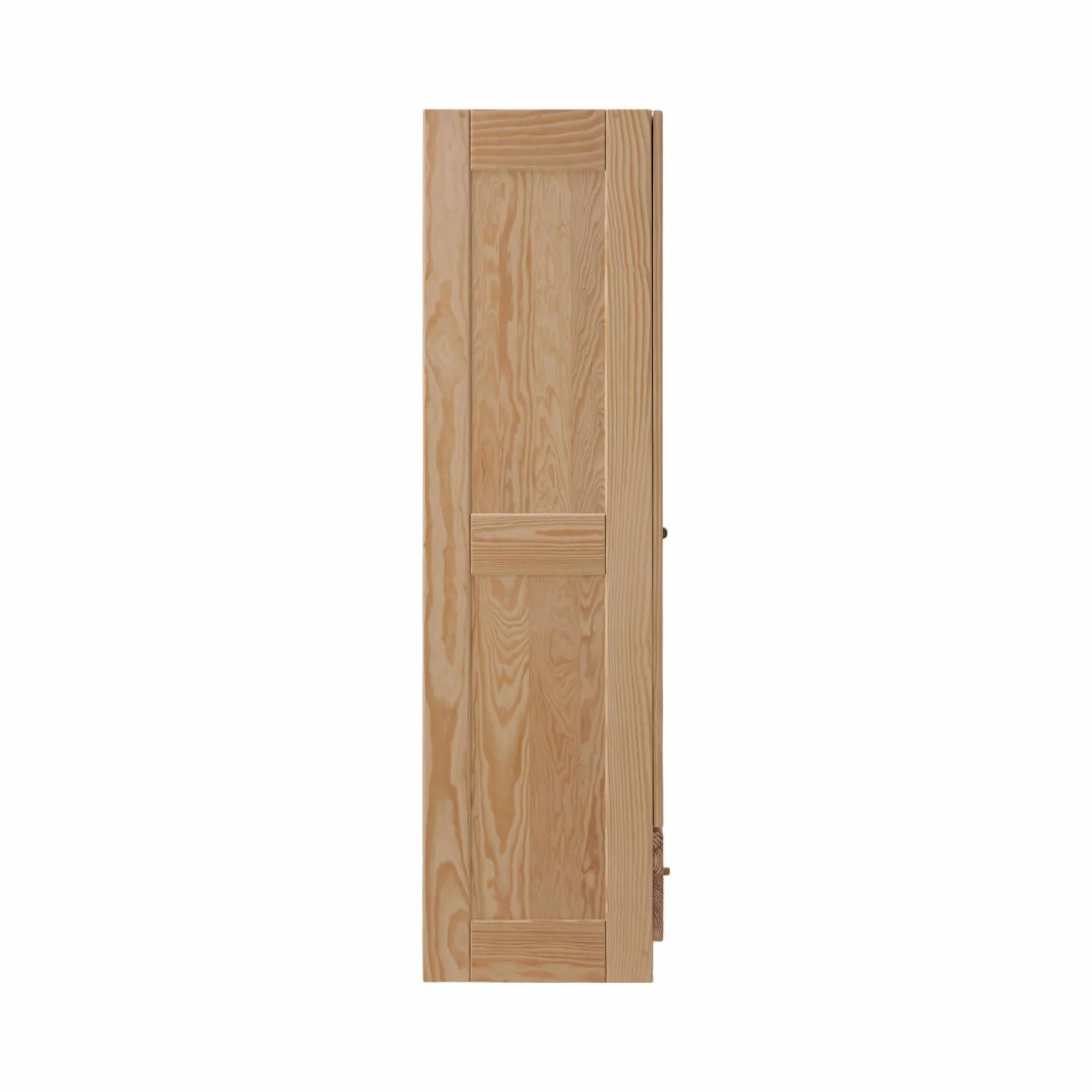 Armoires Enfant|Chambres Enfant>Camif Armoire bois massif 2 portes 1 tiroir Iris - - Poignées Bois Naturel