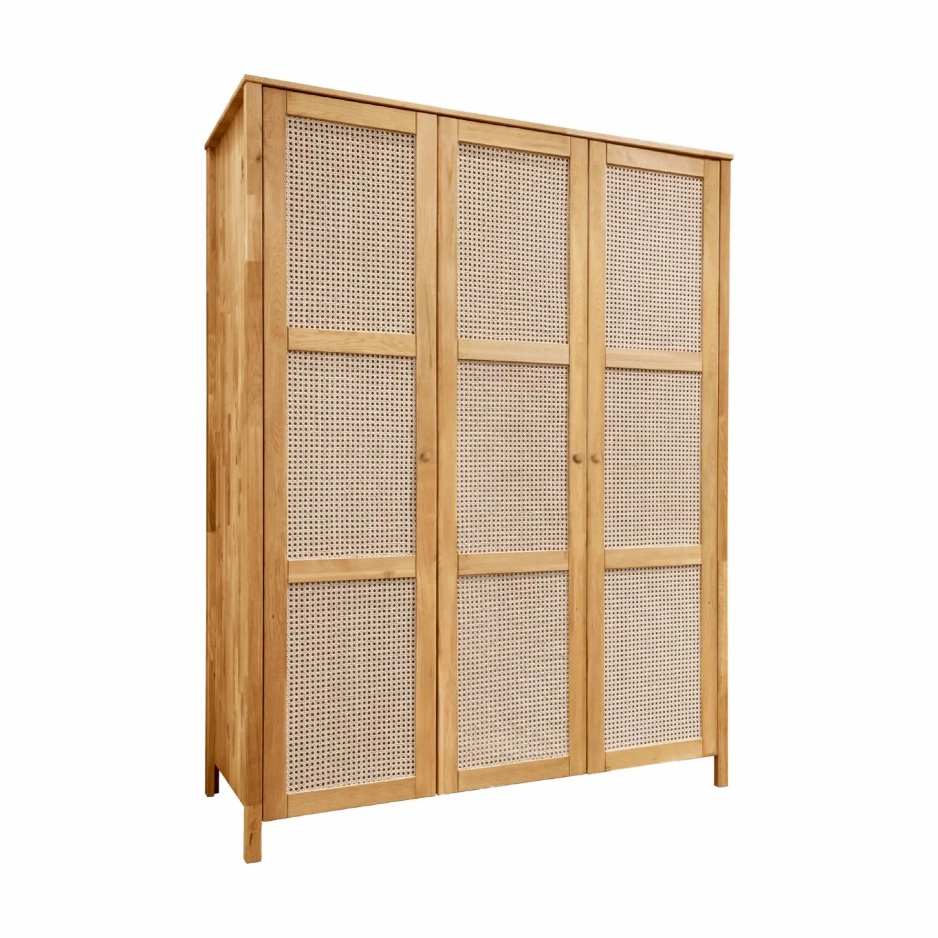 Armoires|Armoires Et Dressing>Camif Armoire chêne massif 3 portes Capucine