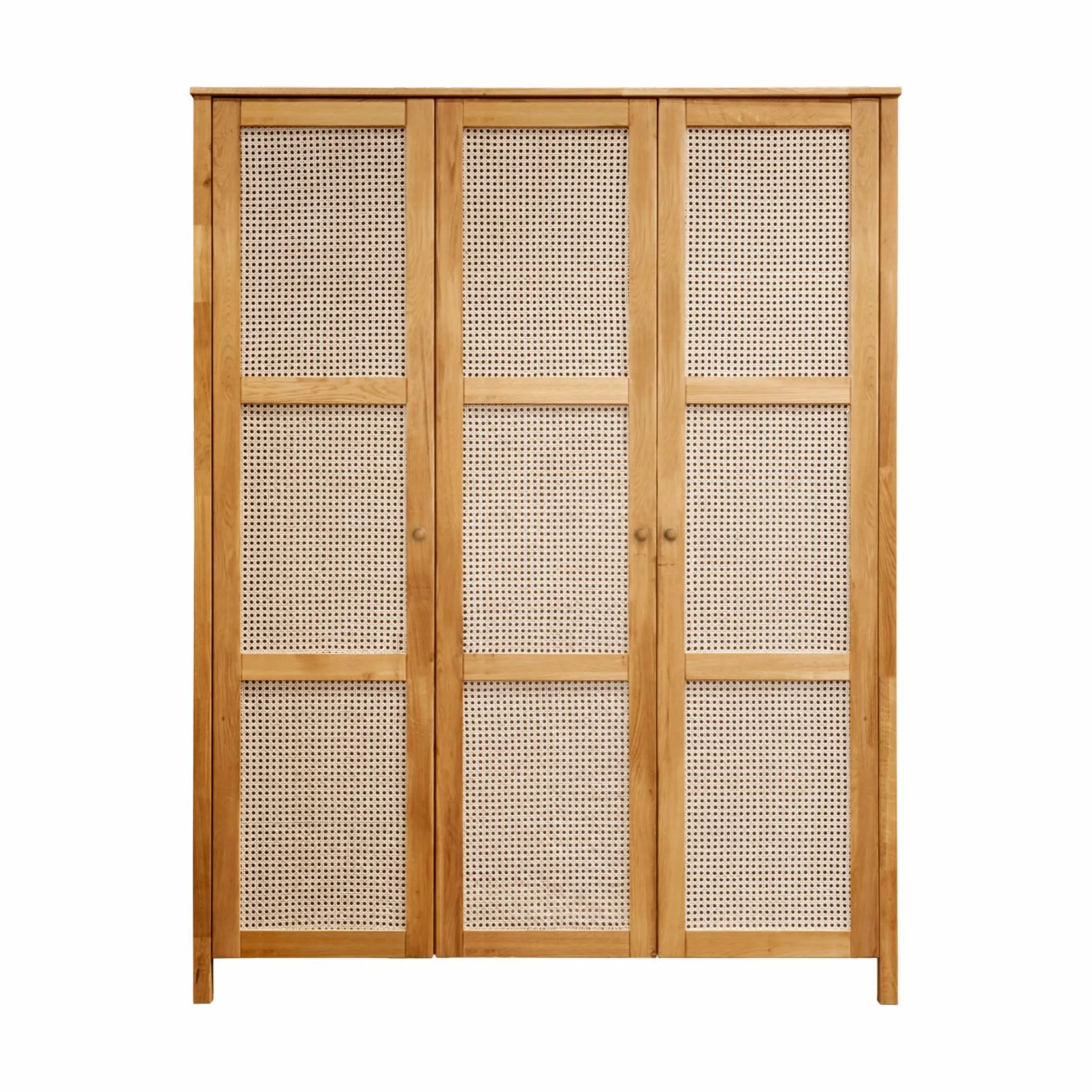 Armoires|Armoires Et Dressing>Camif Armoire chêne massif 3 portes Capucine