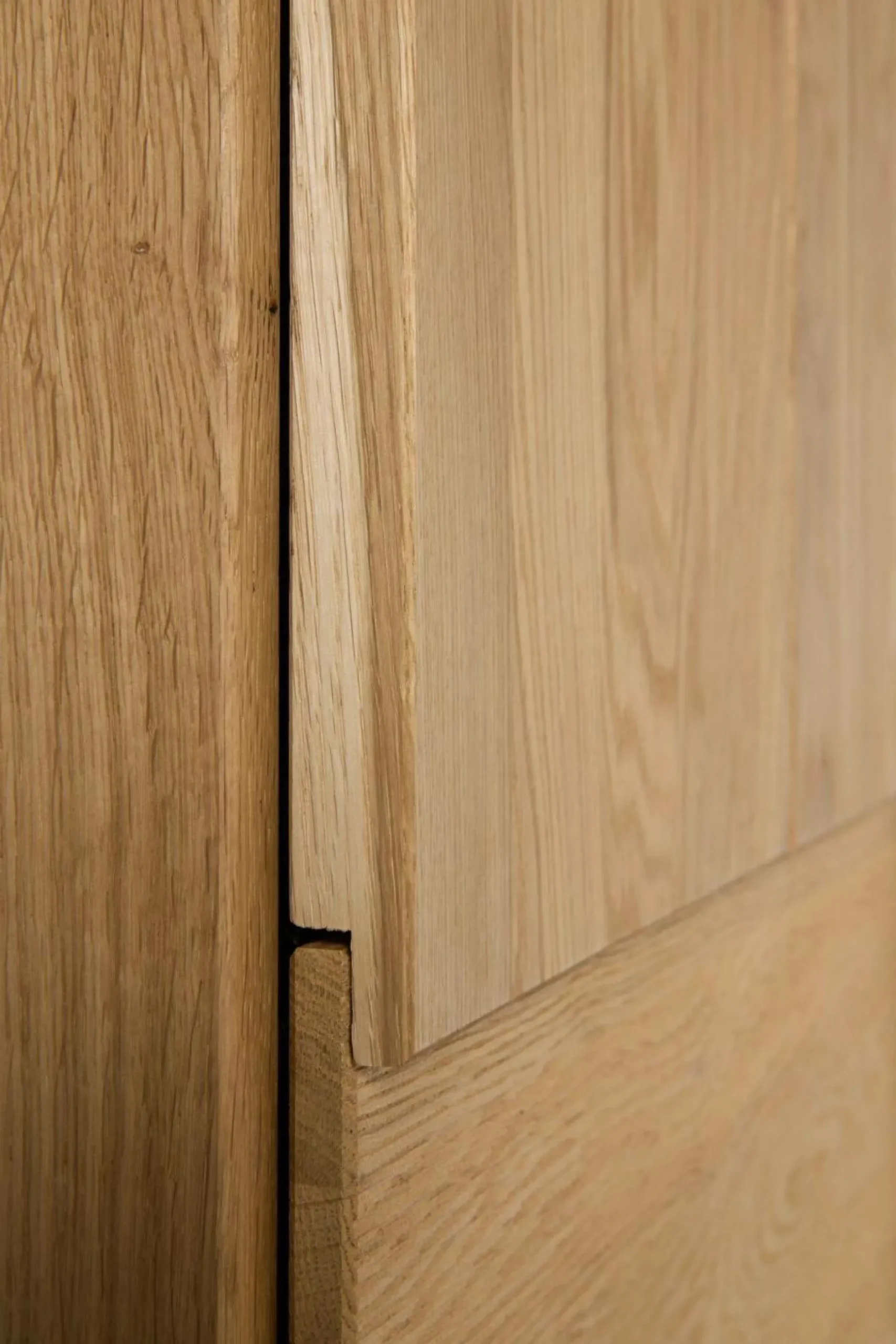 Armoires|Armoires Et Dressing>Camif Armoire chêne massif 2 portes Conor