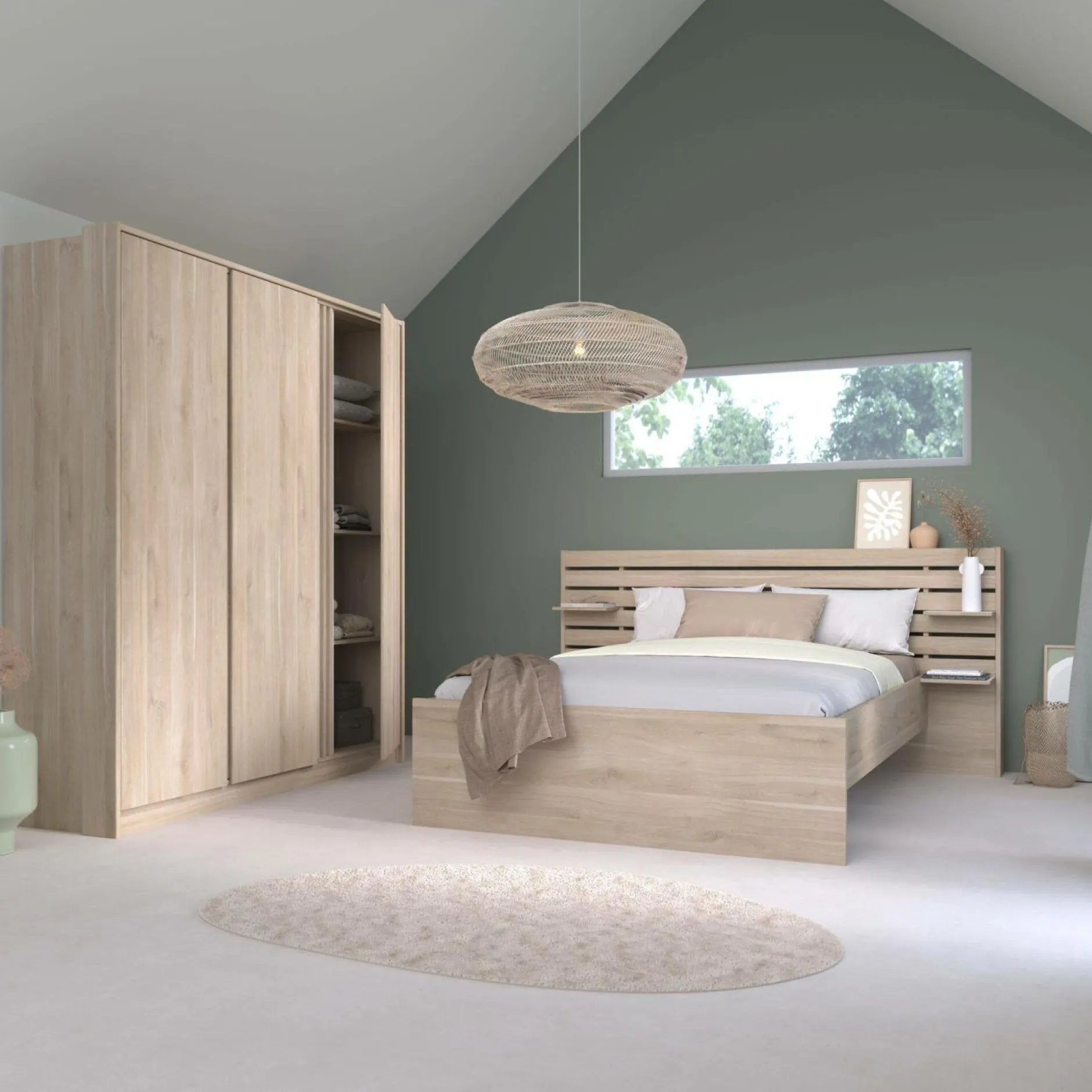 Armoires|Armoires Et Dressing>Camif Armoire Palmyre