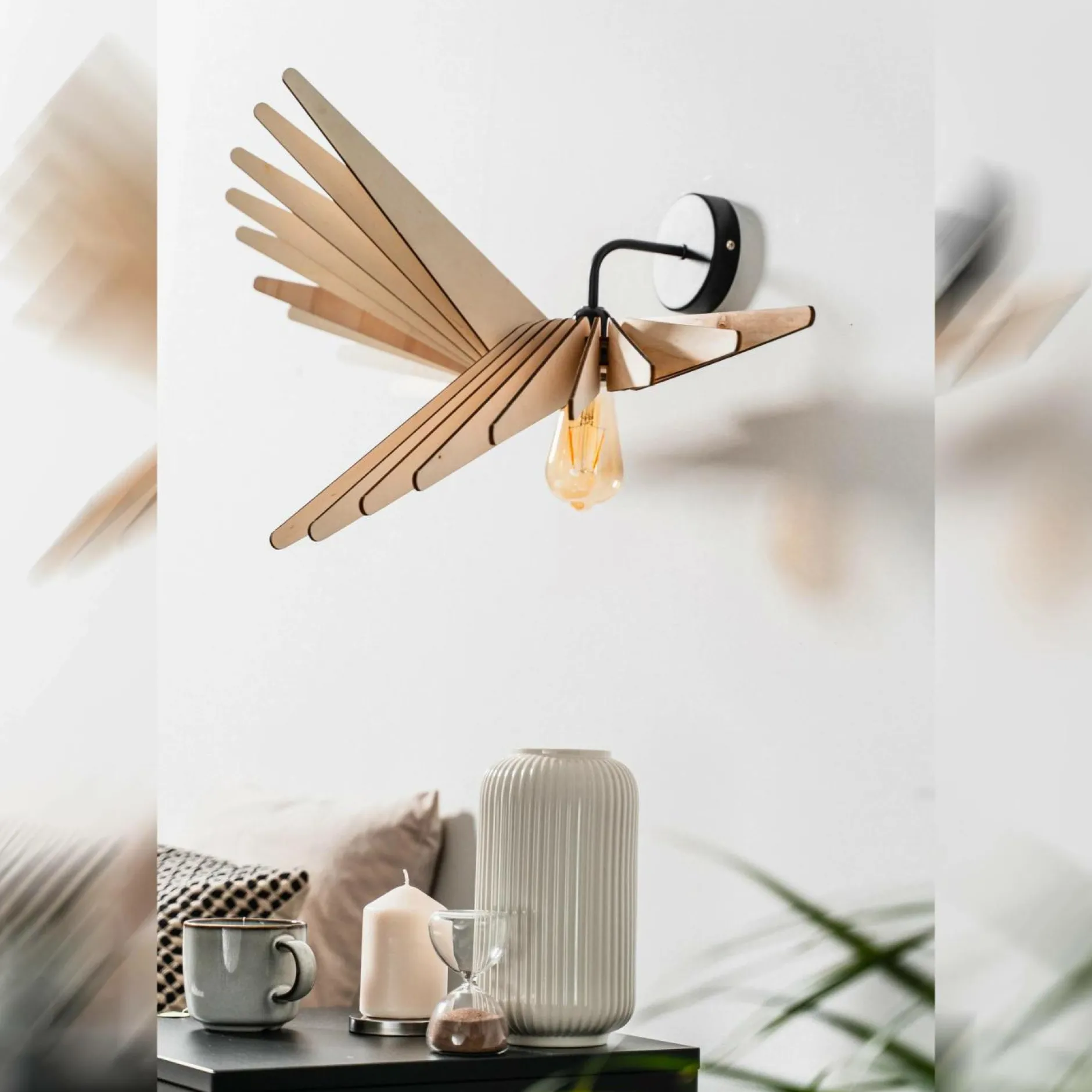 Appliques Murales>Camif ATELIER LOUPIOTE Applique Albatros