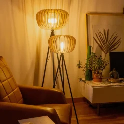 Lampadaires></noscript>Camif ATELIER LOUPIOTE Lampadaire Agathe - - Petit Pieds noir