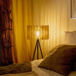 Lampadaires></noscript>Camif ATELIER LOUPIOTE Lampadaire liseuse Angèle - - Petit Pieds bois