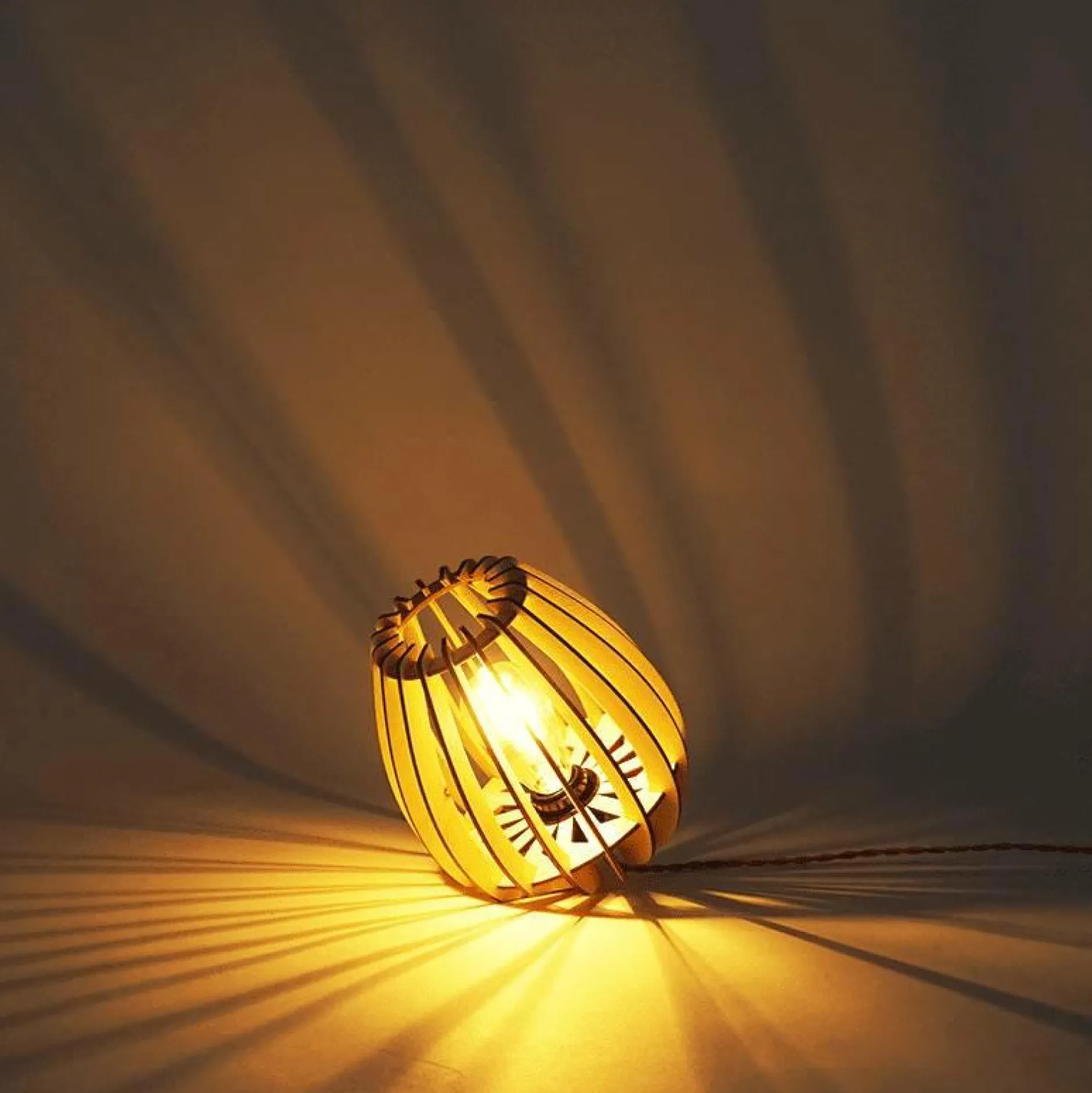 Lampes À Poser>Camif ATELIER LOUPIOTE Lampe à poser Atome - Bois brut