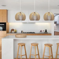 Suspensions></noscript>Camif ATELIER LOUPIOTE Suspension Atlas - Bois brut