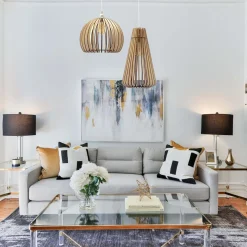 Suspensions></noscript>Camif ATELIER LOUPIOTE Suspension Atlas - Bois brut