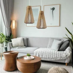 Suspensions>Camif ATELIER LOUPIOTE Suspension Andromède - Bois brut