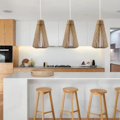 Suspensions></noscript>Camif ATELIER LOUPIOTE Suspension Andromède - Bois brut