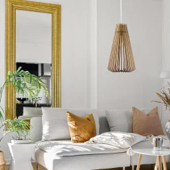 Suspensions></noscript>Camif ATELIER LOUPIOTE Suspension Andromède - Bois brut