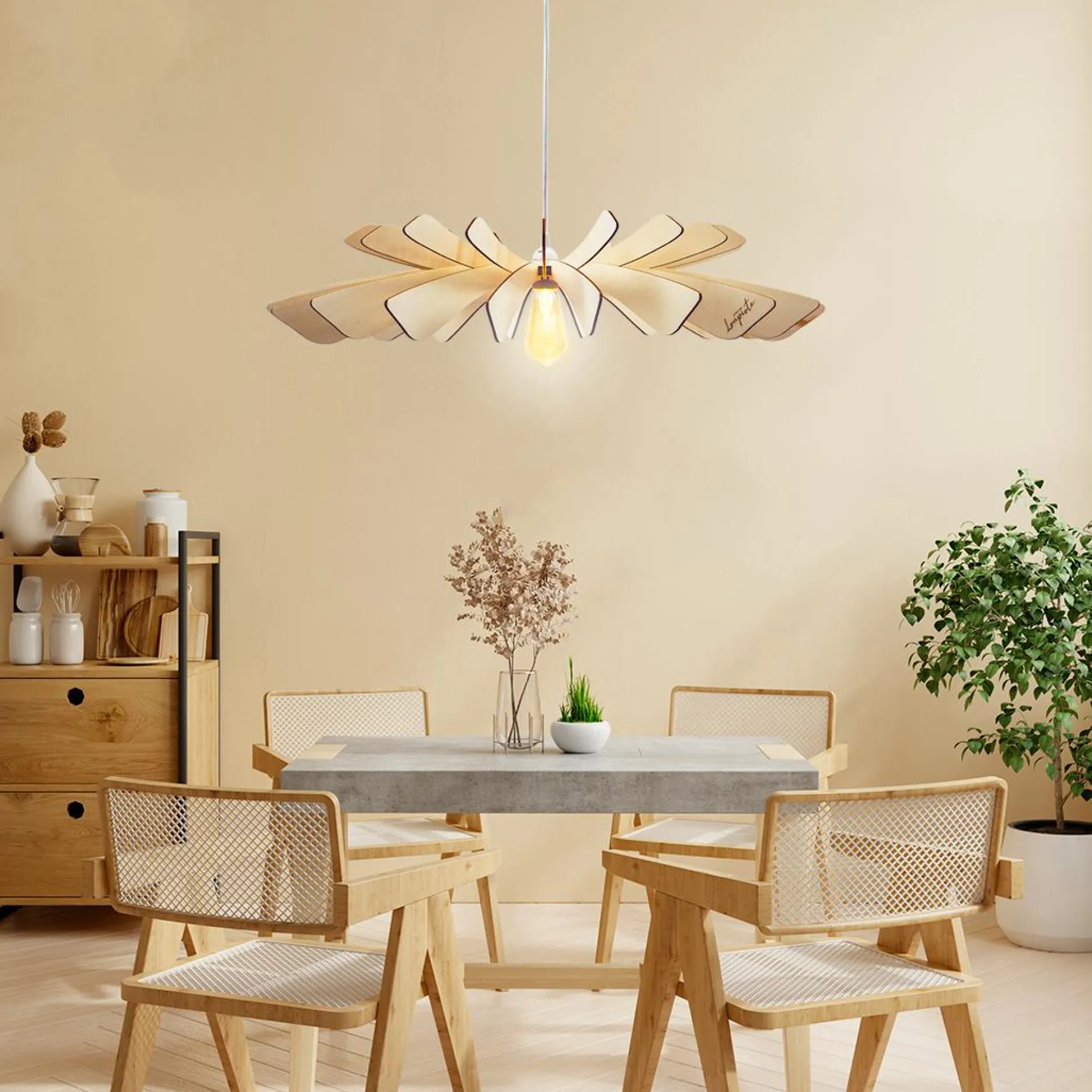 Suspensions>Camif ATELIER LOUPIOTE Suspension Aurora - Câble Blanc