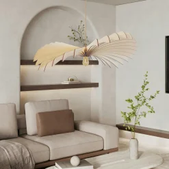 Suspensions></noscript>Camif ATELIER LOUPIOTE Suspension Aigle - Bois brut