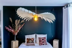 Suspensions></noscript>Camif ATELIER LOUPIOTE Suspension Aigle - Bois brut