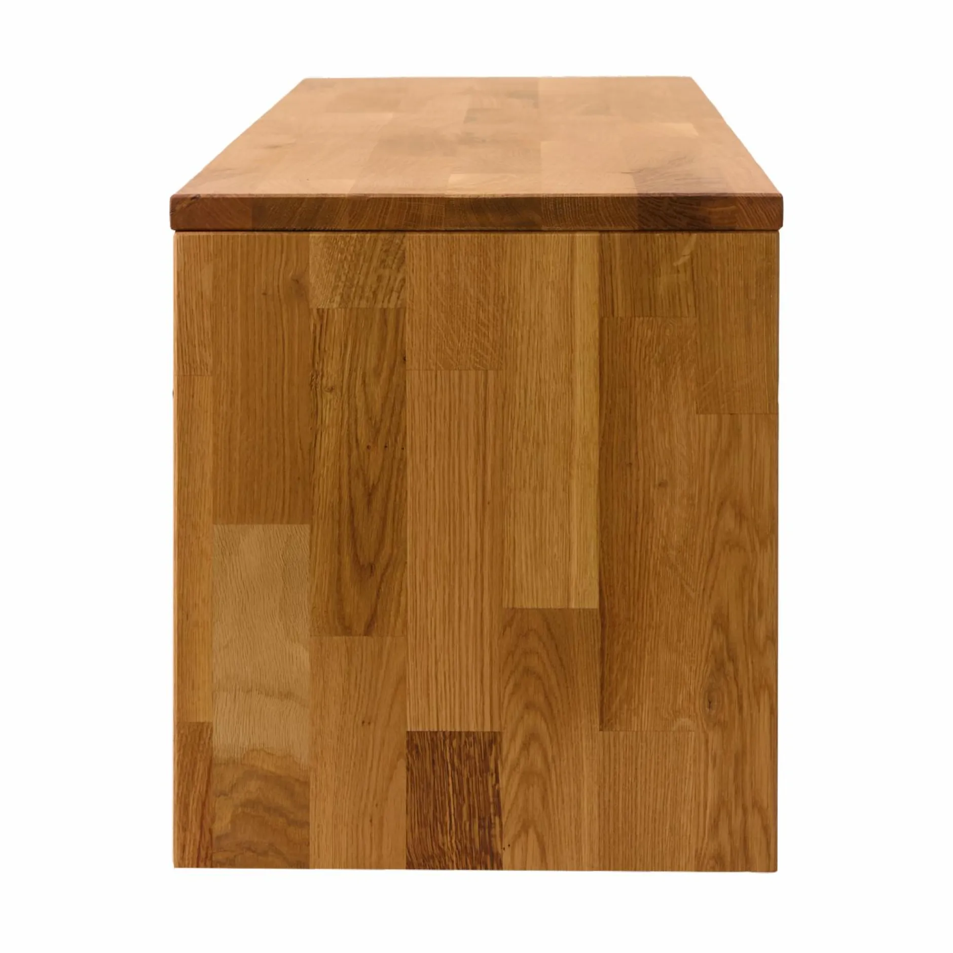 Meubles D'Entrée>Camif Banc à chaussures bois massif avec 2 cubes de rangement Cyriel - Chêne Massif