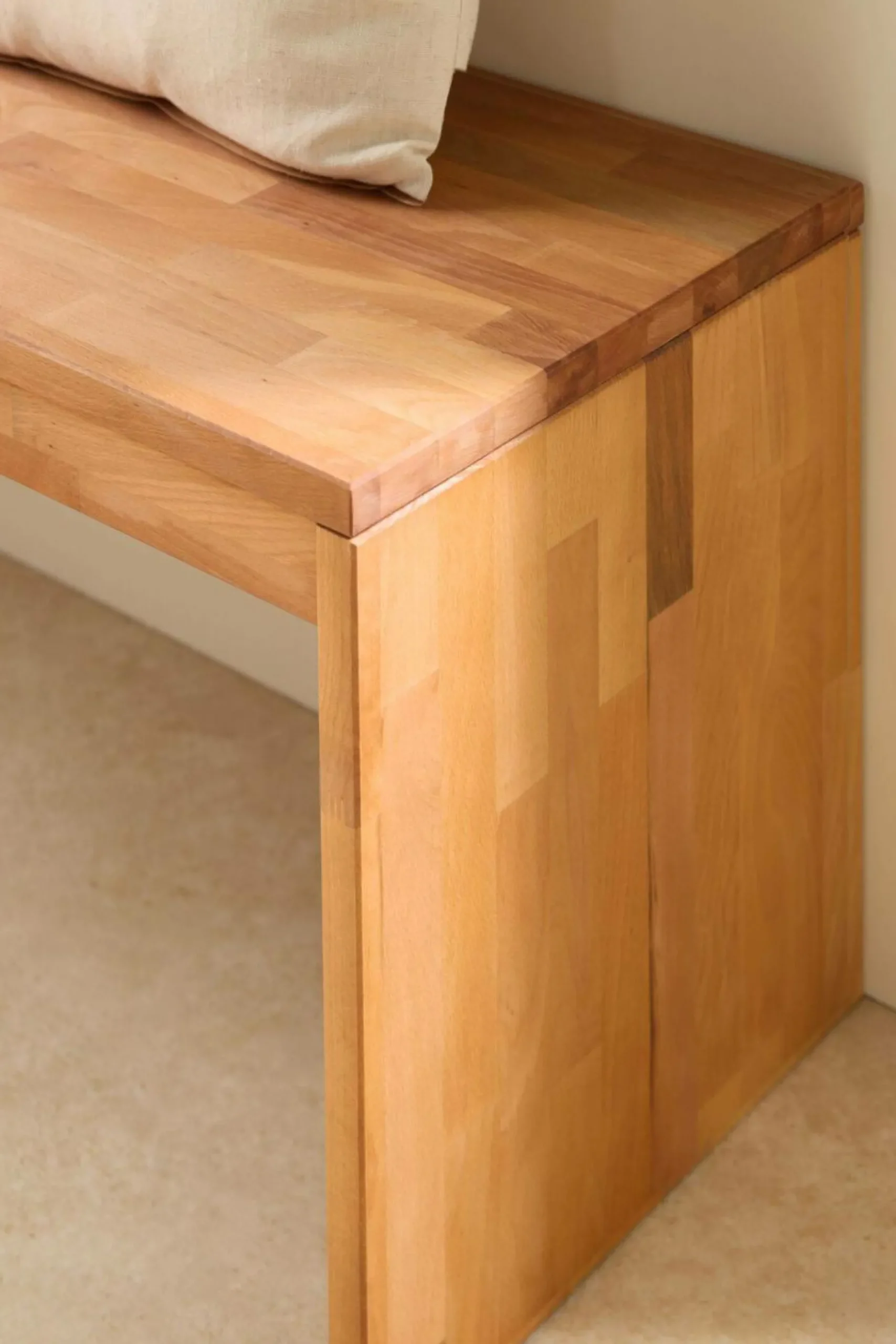 Meubles D'Entrée>Camif Banc bois massif 2 places Cyriel - Hêtre Massif