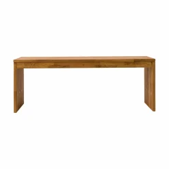 Meubles D'Entrée>Camif Banc bois massif 2 places Cyriel - Chêne Massif