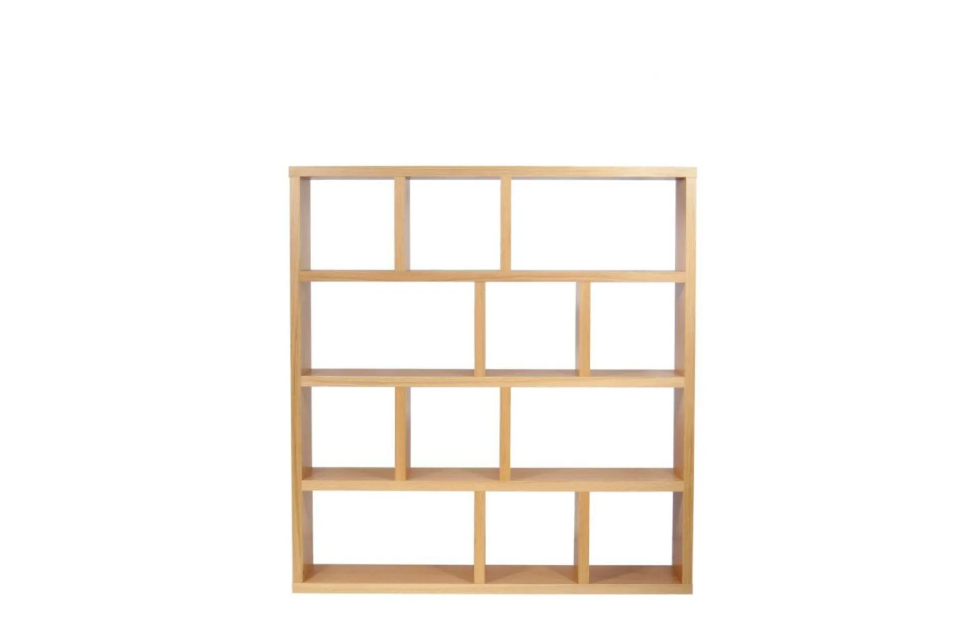 Etagères|Bibliothèques>Camif Bibliothèque 4 niveaux L150 cm Texas - Naturel