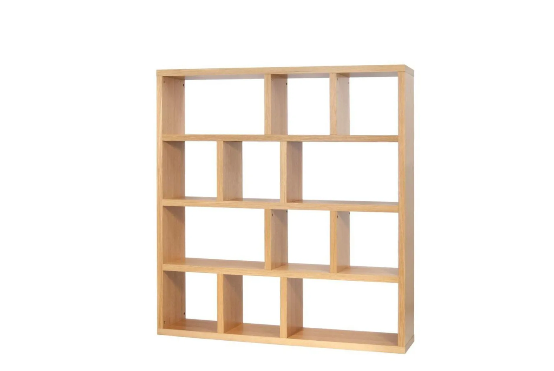 Etagères|Bibliothèques>Camif Bibliothèque 4 niveaux L150 cm Texas - Naturel