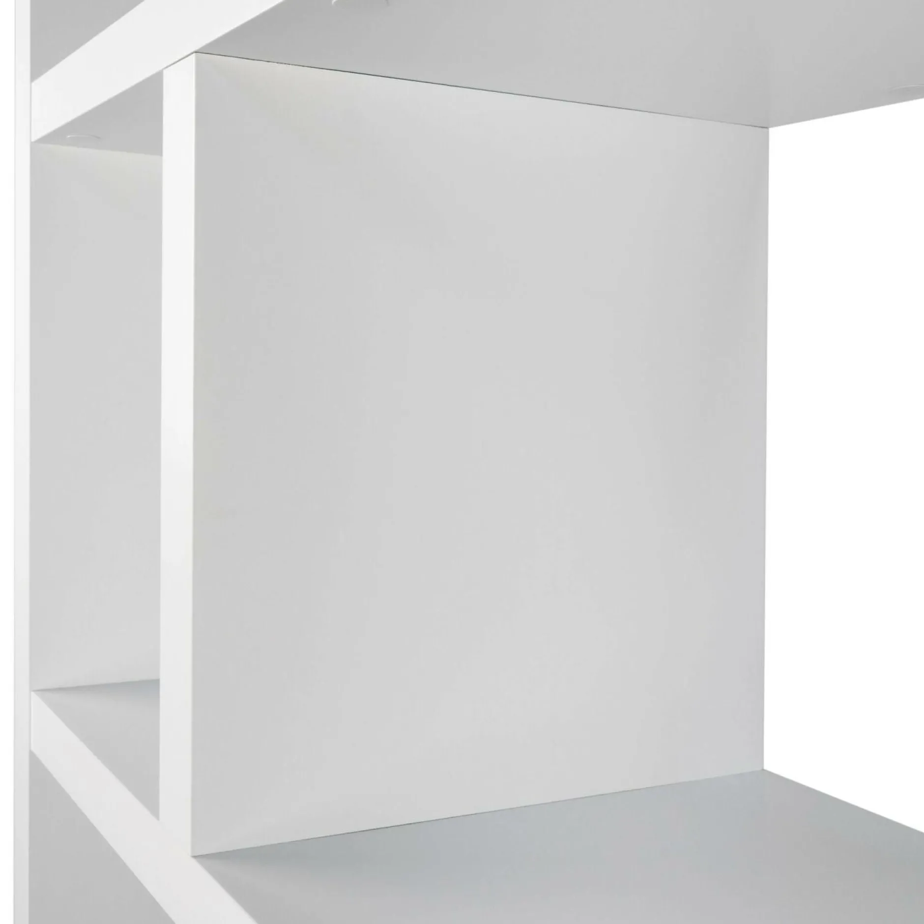 Bibliothèques|Etagères>Camif Bibliothèque 4 niveaux L70 cm Texas - Blanc