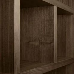 Bibliothèques|Etagères></noscript>Camif Bibliothèque 5 niveaux L150 cm Texas - Noyer