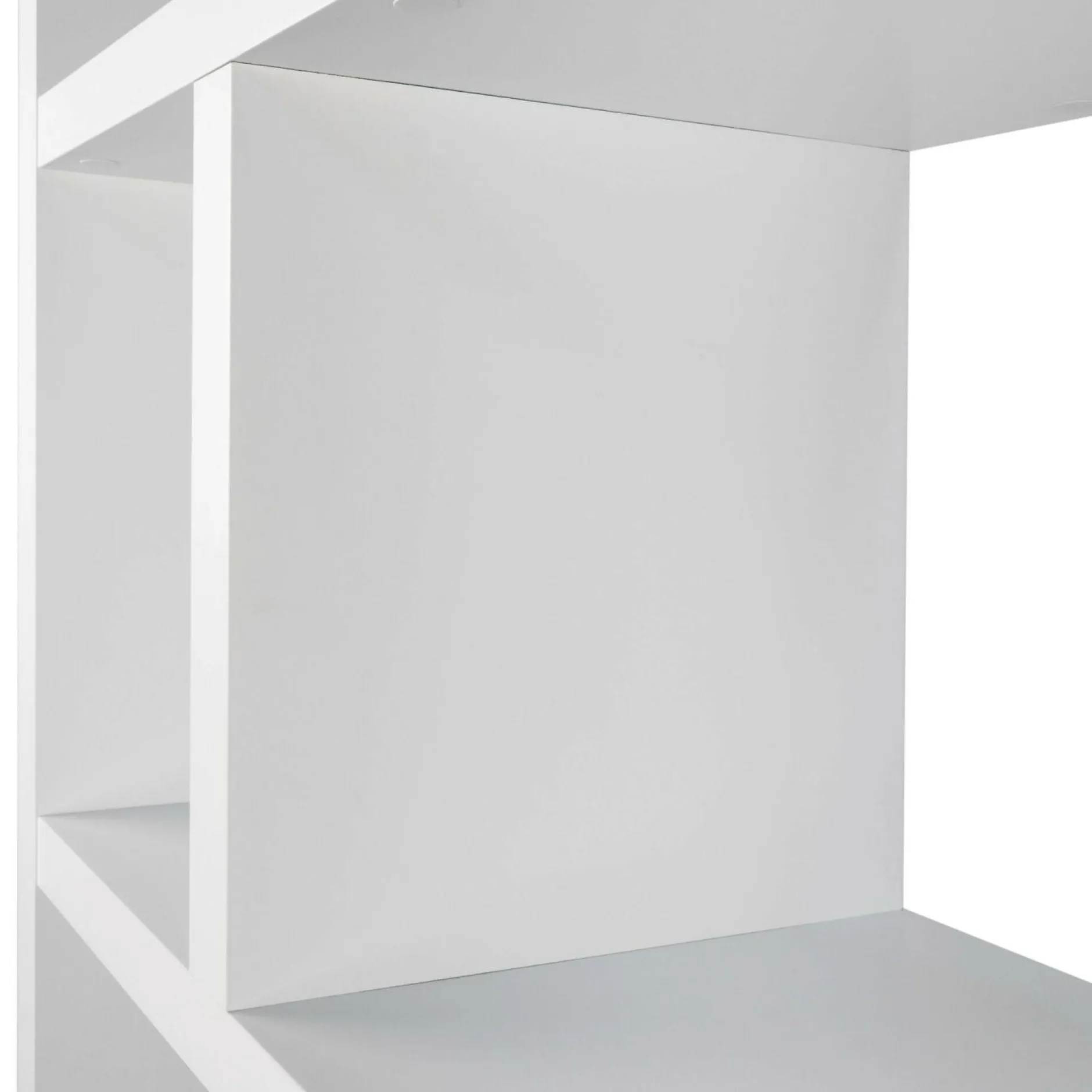 Bibliothèques|Etagères>Camif Bibliothèque 5 niveaux L70 cm Texas - Blanc