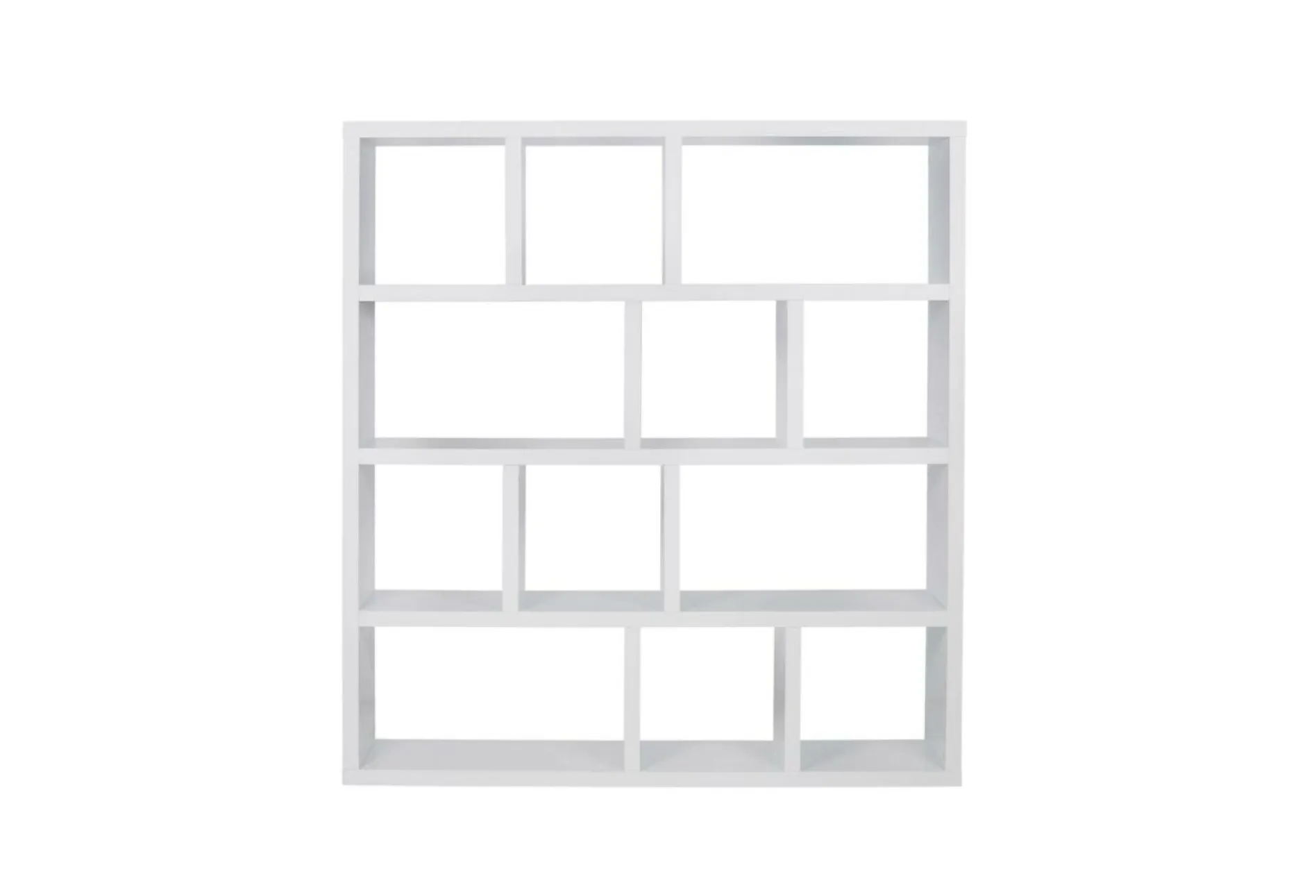 Bibliothèques|Etagères>Camif Bibliothèque 4 niveaux L150 cm Texas - Blanc