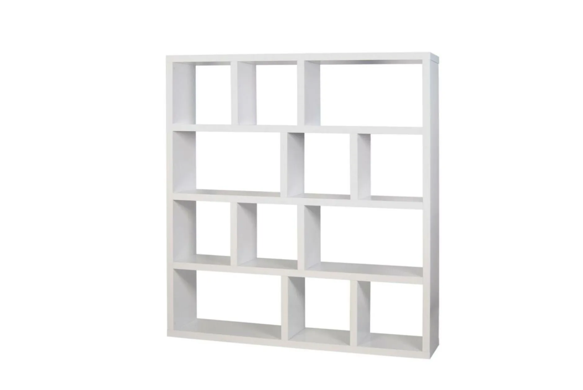 Bibliothèques|Etagères>Camif Bibliothèque 4 niveaux L150 cm Texas - Blanc