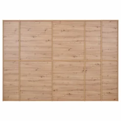 Bibliothèques></noscript>Camif Bibliothèque 7 portes grande version Marlone - Carbone