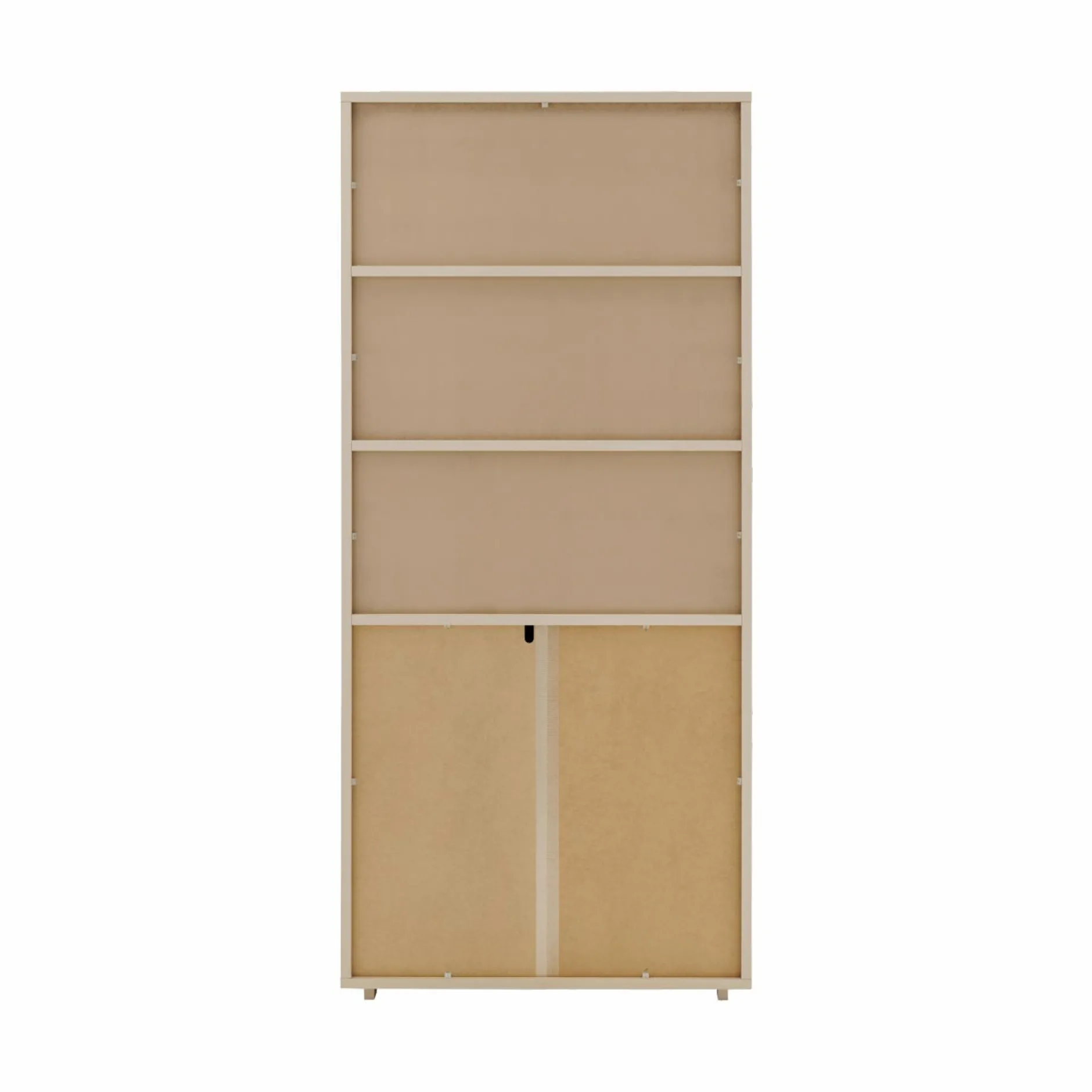 Bibliothèques>Camif Bibliothèque bois 2 portes Albin