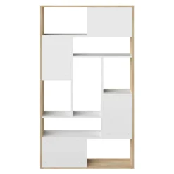 Bibliothèques></noscript>Camif Bibliothèque Séoul - Chêne/Blanc