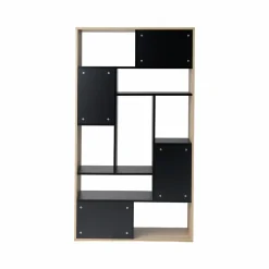 Bibliothèques></noscript>Camif Bibliothèque Séoul - Chêne/Noir