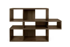 Bibliothèques>Camif Bibliothèque Tess - Noyer/Noyer