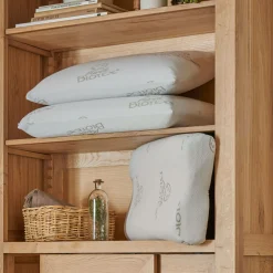 Oreillers|Oreillers>Camif BIOTEX Oreiller moelleux visco Maïa - 40 x 60 cm