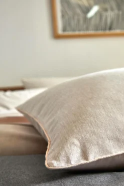 Draps Housse></noscript>Camif BLANC DES VOSGES Drap housse coton bio et recyclé Ressources - - 140 x 190 cm Lin