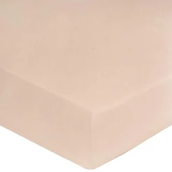 Draps Housse>Camif BLANC DES VOSGES Drap housse percale lavée Bohème - - 140 x 190 cm Nacre