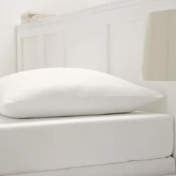 Draps Housse>Camif DES VOSGES Drap housse extensible Jersey - - Ext de 180/200 à 200/220 cm Blanc