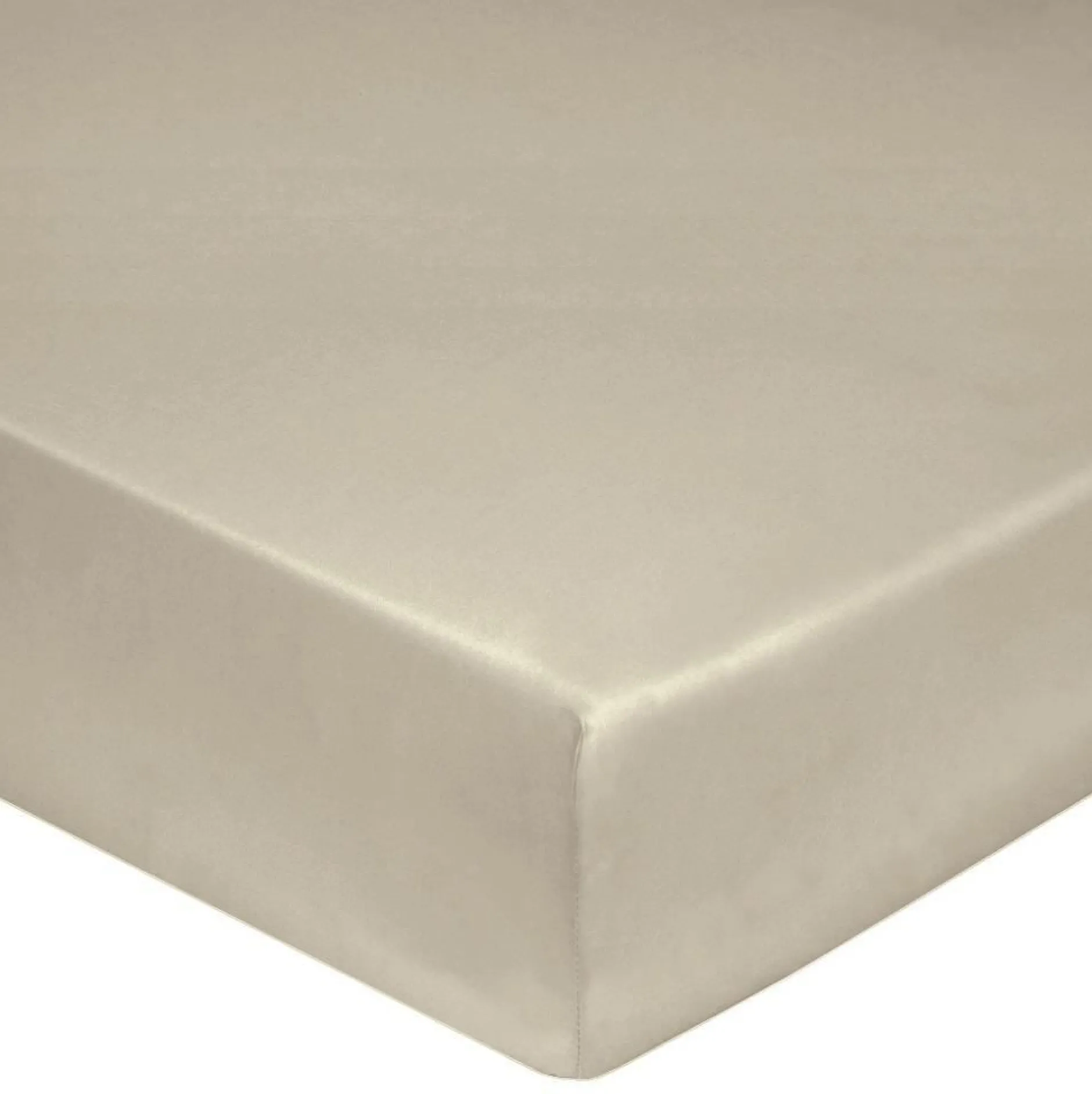 Draps Housse>Camif BLANC DES VOSGES Drap housse Percale Easy - - 140 x 190 cm Chanvre