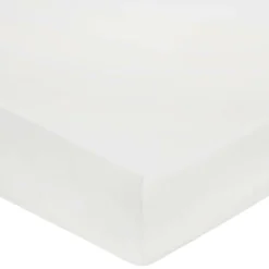 Draps Housse>Camif DES VOSGES Drap housse Satin - - 140 x 190 cm Blanc