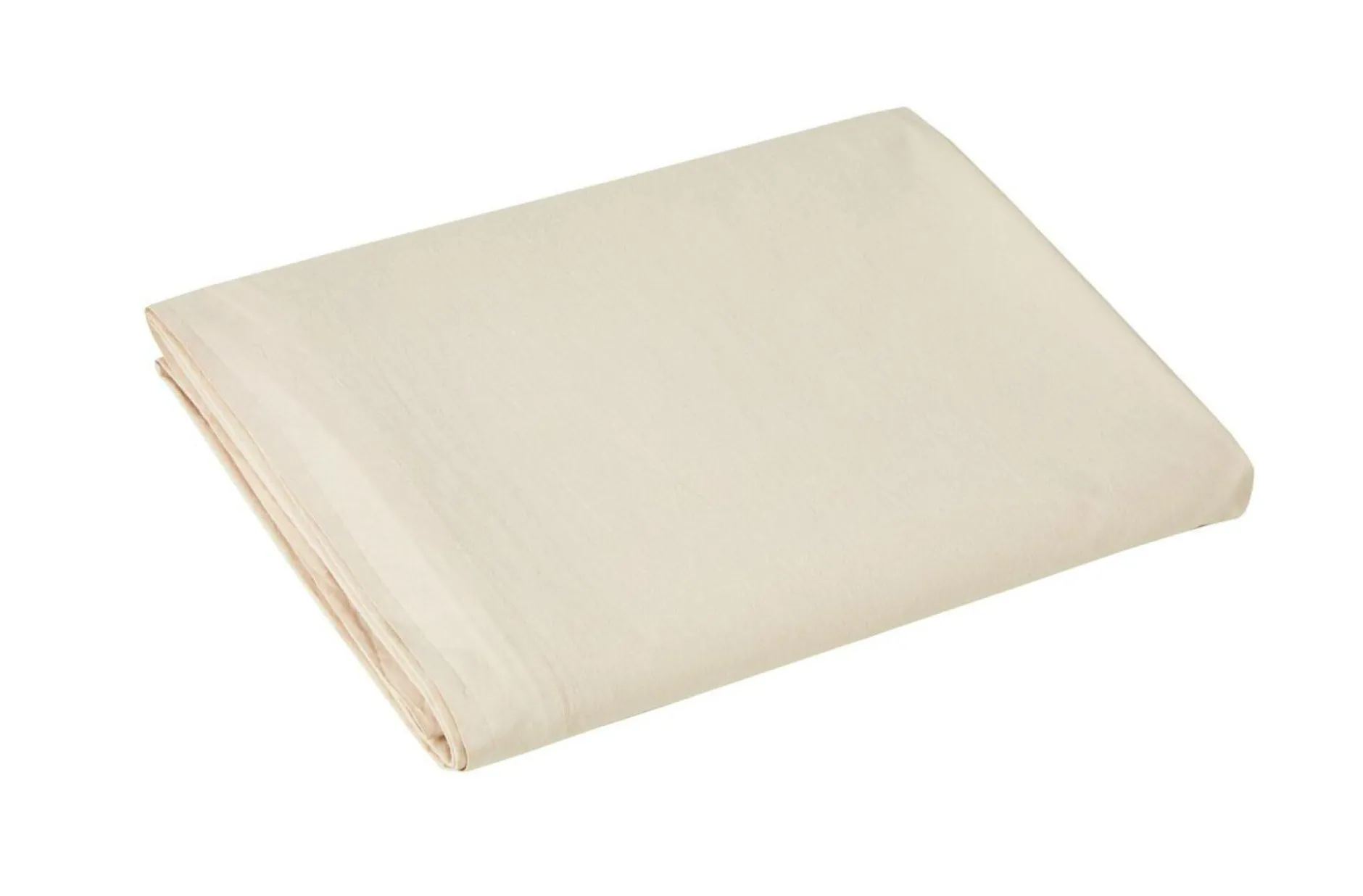 Draps>Camif BLANC DES VOSGES Drap percale lavée Bohème - - 240 x 300 cm Crème